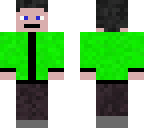 man in green shirt
