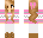 pink and brown