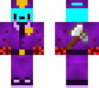 purple dog