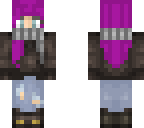 purple hair