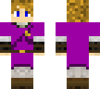 purple hatless link