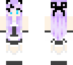 purple panda girl