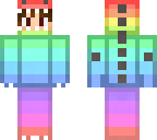 rainbow dino boy etided