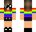 rainbow girl