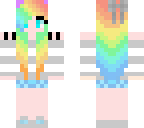 rainbow hair