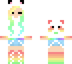 rainbow panda