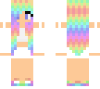 rainbow skin