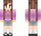 simple girl shaded