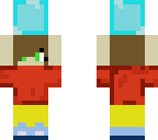 tiny girl with diamond block