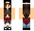 tomboy girl with brown hair