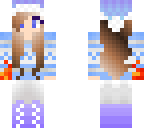 winter fire girl