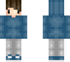 blue chibi beanie boy