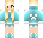 blue creeper girl