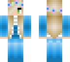 blue girl