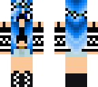 blue hair glasses