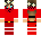 christmas fall girl