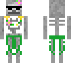 cool hawaii skeleton