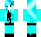 cyan girl