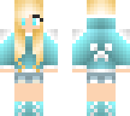 edit eyes of blue creeper girl