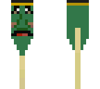 on a stick