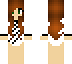 pretty red-haired gymnast
