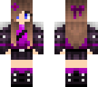 purple girl