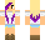 purple hair dye girl