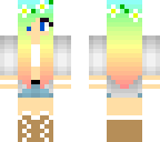 rainbow girl