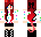 red haired cat girl