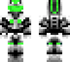 robot on green