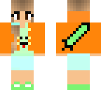 updated emeralds sword girl