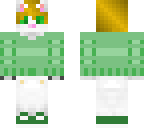 white cat green