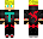 blond dragon boy