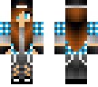 blue flannel tomboy