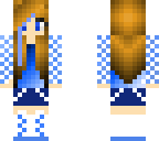 blue girl