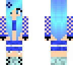 blue skin