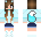 blue wolf girl two