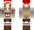 chibi christmas girl