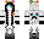 ghost boy with flowers