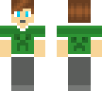 green shirted boy
