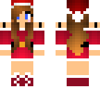 kawaii santa girl