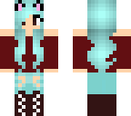 my skin with cat ears