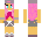 pink skater girl