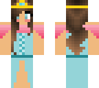 princess cute blue summer girl
