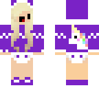purple chibi unicorn