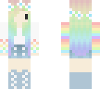 rainbow girl
