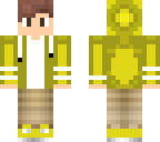 teen in yellow hoodie