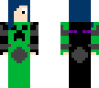 the girl of ender and creeper