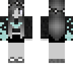 black and white