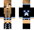 blue gamer girl